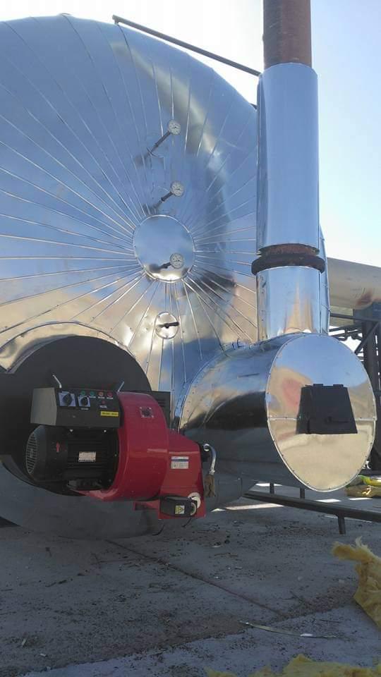 Brülör detay görüntüsü