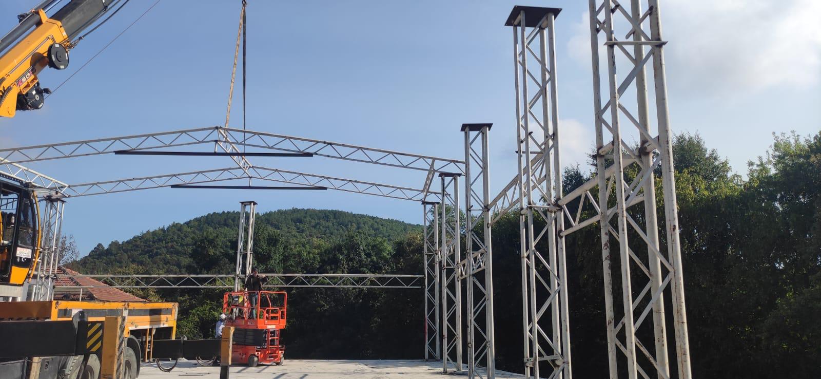 Çelik konstrüksiyon yapı